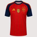 Camisa Espanha Home 26/27 Campeão Do Mundo 2 Estrelas - Vermelha Versão Jogador My Store