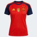 Camisa Espanha Home 26/27 Campeão Do Mundo 2 Estrelas Feminina - Vermelha My Store