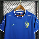 Camisa Brasil Home 1998 Retrô - Azul My Store