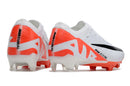 Chuteira Campo Nike Air Zoom Mercurial Vapor 15 Elite FG Branca e Vermelha "Ready Pack" - Futx Brasil