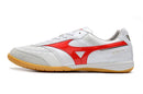 Chuteira Futsal Mizuno Morelia Sala IC Branca e Vermelha My Store