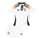 Conjunto Infantil Alemanha I 2024 - Branco e Preto - Futx Brasil