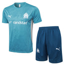 Conjunto Olympique de Marseille Treino 24/25 - Azul - Futx Brasil