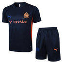 Conjunto Olympique de Marseille Treino 24/25 - Azul Escuro - Futx Brasil