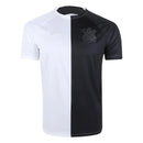 Camisa Corinthians Pré-Jogo 23/24 - Preta e Branca - Futx Brasil
