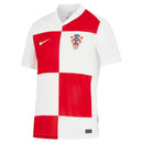 Camisa Croácia Home 2024 - Branca e Vermelha - Futx Brasil