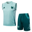 Conjunto Cruzeiro Treino Regata 25/26 - Azul Turquesa - Futx Brasil