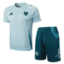 Conjunto Cruzeiro Treino 25/26 - Azul Turquesa - Futx Brasil