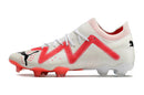 Chuteira Campo Puma Future Ultimate FG Branca e Rosa "Breakthrought Pack" - Futx Brasil