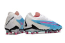 Chuteira Campo Nike Phantom GX Elite FG Azul e Branca "Blast Pack" - Futx Brasil