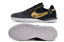 Chuteira Futsal Nike StreetGato IC Preta e Dourada - Futx Brasil
