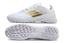 Chuteira Society Adidas F50 TF Branca e Dourado "Day Spark Pack" - Futx Brasil
