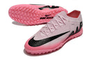 Chuteira Society Nike Air Zoom Mercurial Vapor 15 TF Rosa e Preto "Mad Brilliance Pack" - Futx Brasil