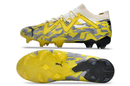 Chuteira Campo Puma Future Ultimate FG Amarela e Cinza "Voltage Pack" - Futx Brasil