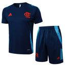 Conjunto Flamengo Comissão 25/26 - Azul Escuro - Futx Brasil