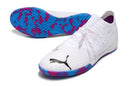 Chuteira Futsal Puma Future Z 1.3 IC Branca e Azul - Futx Brasil
