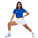 Cropped Cruzeiro Titular 26/27 - Versão Feminina Azul My Store