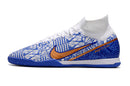 Chuteira Futsal Nike Air Zoom Mercurial Superfly 9 Elite IC Azul "CR7" - Futx Brasil