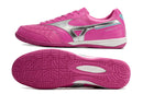 Chuteira Futsal Mizuno Morelia Sala IC Rosa e Prata My Store
