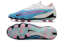 Chuteira Campo Nike Phantom GX Elite FG Azul e Branca "Blast Pack" - Futx Brasil