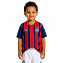 Conjunto Infantil Bahia Away 25/26 - Azul e Vermelha Puma