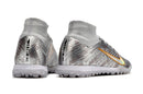 Chuteira Society Nike Mercurial Superfly 9 Elite TF Prata "Anniversary 25 Years Pack" - Futx Brasil