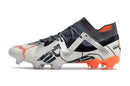 Chuteira Campo Puma Future Ultimate FG Branca, Prata e Laranja "Astronaut Pack" - Futx Brasil