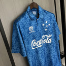 Camisa Cruzeiro Home 93/94 Retrô - Azul My Store