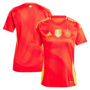 Camisa Espanha Feminina Home 2024 - Vermelha - Futx Brasil