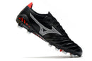 Chuteira Campo Mizuno Morelia Neo 3 FG Preta e Vermelha - Futx Brasil