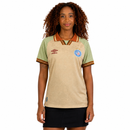 Camisa Bahia Todas as Artes 25/26 Feminina - Verde e Marrom Puma