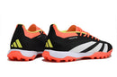 Chuteira Society Adidas Predator Elite TF Preta, Laranja e Branco "Solar Energy" - Futx Brasil