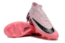 Chuteira Campo Nike Air Zoom Mercurial Vapor 15 Elite FG Rosa e Preto "Mad Brilliance Pack" Cano Alto - Futx Brasil