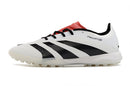 Chuteira Society Adidas Predator Elite TF Branca, Preta e Vermelha - Futx Brasil