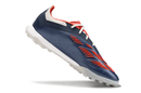 Chuteira Society Adidas Predator Elite TF Prata e Azul "Roteiro Pack" - Futx Brasil