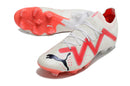 Chuteira Campo Puma Future Ultimate FG Branca e Rosa "Breakthrought Pack" - Futx Brasil