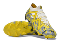 Chuteira Campo Puma Future Ultimate FG Amarela e Cinza "Voltage Pack" - Futx Brasil