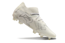 Chuteira Campo Puma Future 7 FG Branca e Prata "Eclipse Pack" - Futx Brasil