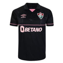 Camisa Fluminense Goleiro 23/24 - Preta e Rosa - Futx Brasil