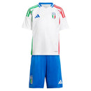 Conjunto Infantil Itália II 2024 - Branco - Futx Brasil