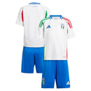 Conjunto Infantil Itália II 2024 - Branco - Futx Brasil