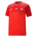 Camisa Suíça Home 2022 - Vermelha - Futx Brasil