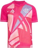 Camisa Flamengo Goleiro 25/26 - Rosa - Futx Brasil