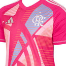 Camisa Flamengo Goleiro 25/26 - Rosa - Futx Brasil