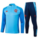 Conjunto Agasalho Treino Flamengo 25/26 - Azul - Futx Brasil