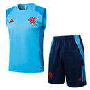 Conjunto Flamengo Treino Regata 25/26 - Azul - Futx Brasil