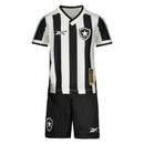 Conjunto Infantil Botafogo I 24/25 - Preto e Branco - Futx Brasil