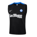 Conjunto Inter de Milão Treino Regata 24/25 - Preto - Futx Brasil