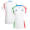 Camisa Itália Feminina Away 2024 - Branca - Futx Brasil