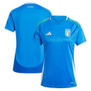 Camisa Itália Feminina Home 2024 - Azul - Futx Brasil